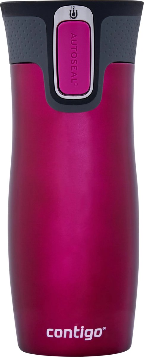 Termo con sellado automático Contigo west loop, vaso aislante, 470 ml