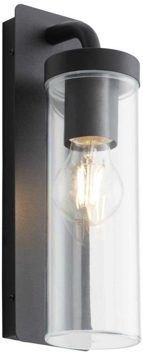 Brilliant aosta - lampada da esterno - ip44 - e27 max 1x40w - nero