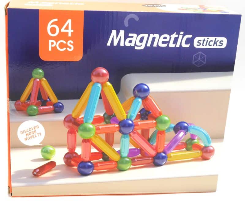 Bastoncini magnetici Jonotoys 64 pezzi