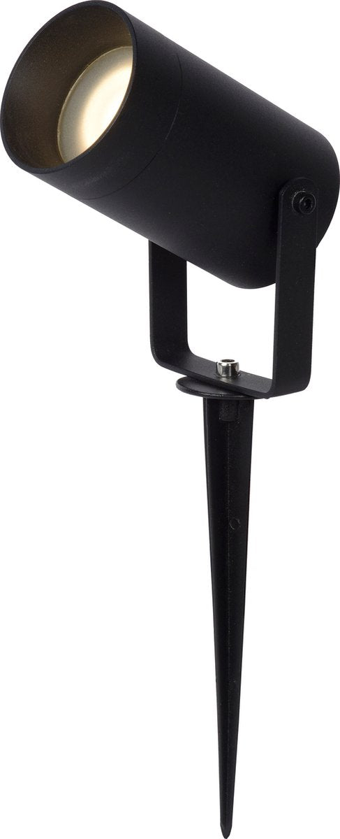 Lucide taylor - tuinspot - ø 10 cm - 1xgu10 - ip65 - zwart