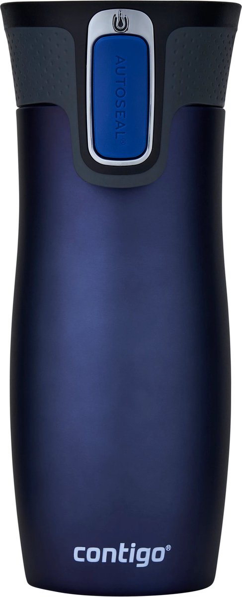 Contigo west loop termo con sellado automático, vaso aislante, 470 ml - monaco