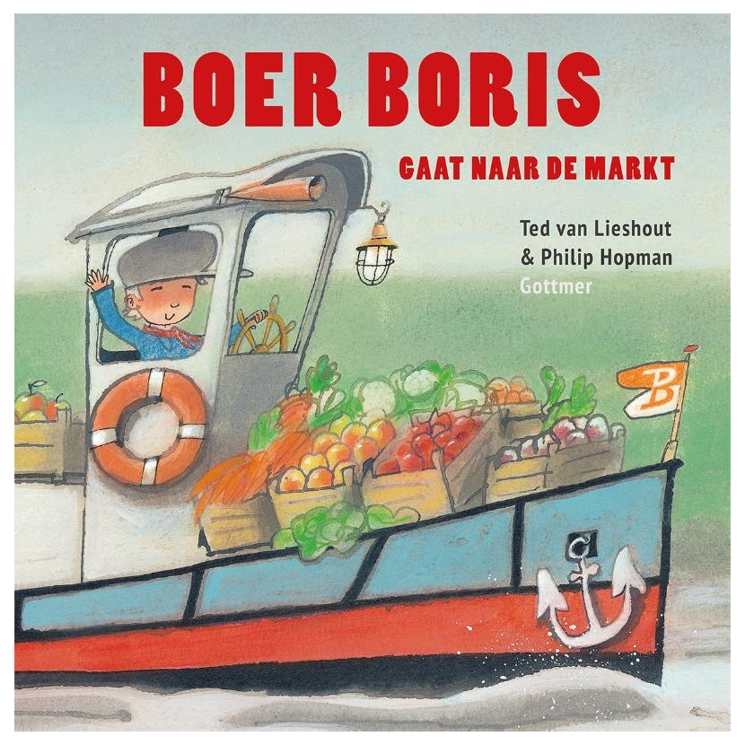 Boris, il contadino del gruppo editoriale Gottmer, va al mercato