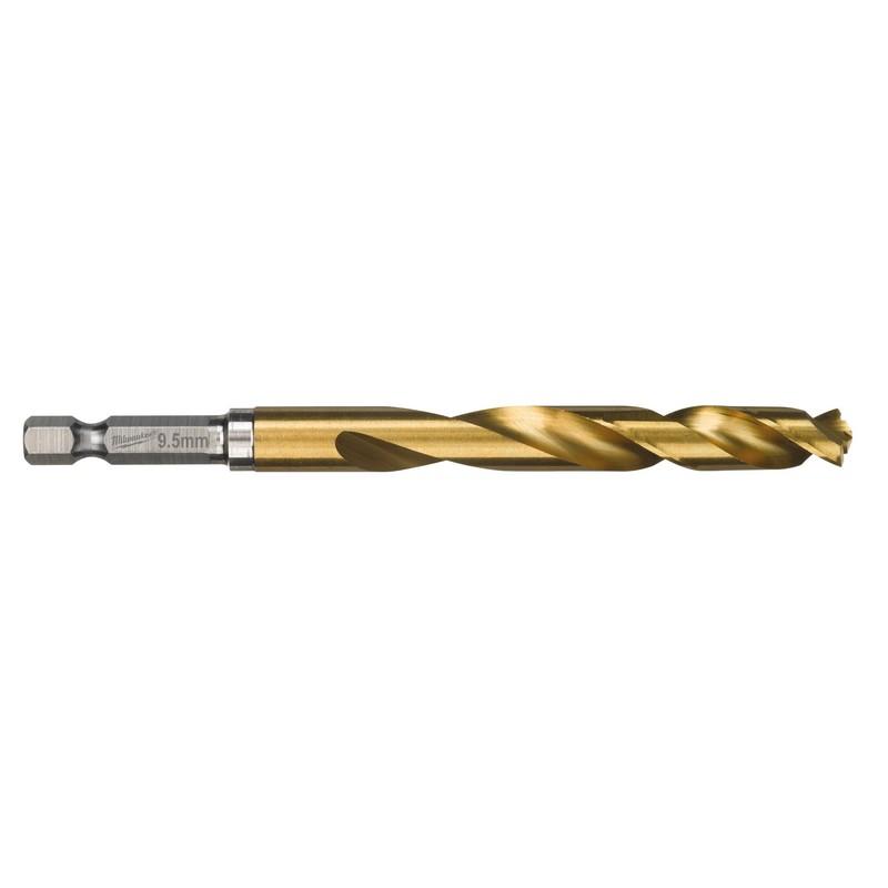 Accesorios milwaukee taladro metal shockwave hss-g ti. 9,5 mm -1 pieza - 48894722