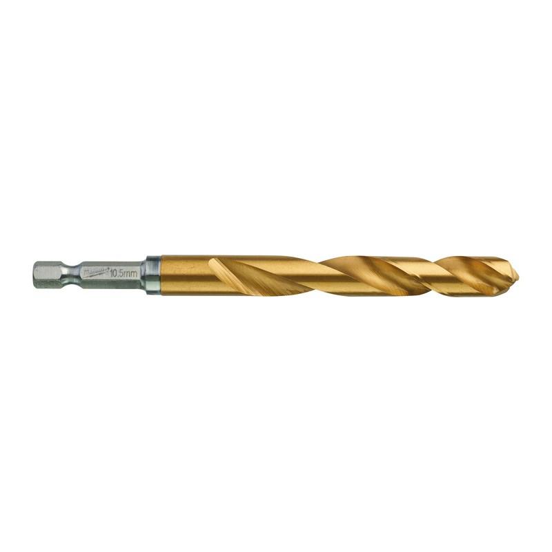 Accessori Milwaukee trapano per metallo Shockwave hss-g ti. 10,5 mm -1 pezzo - 48894724