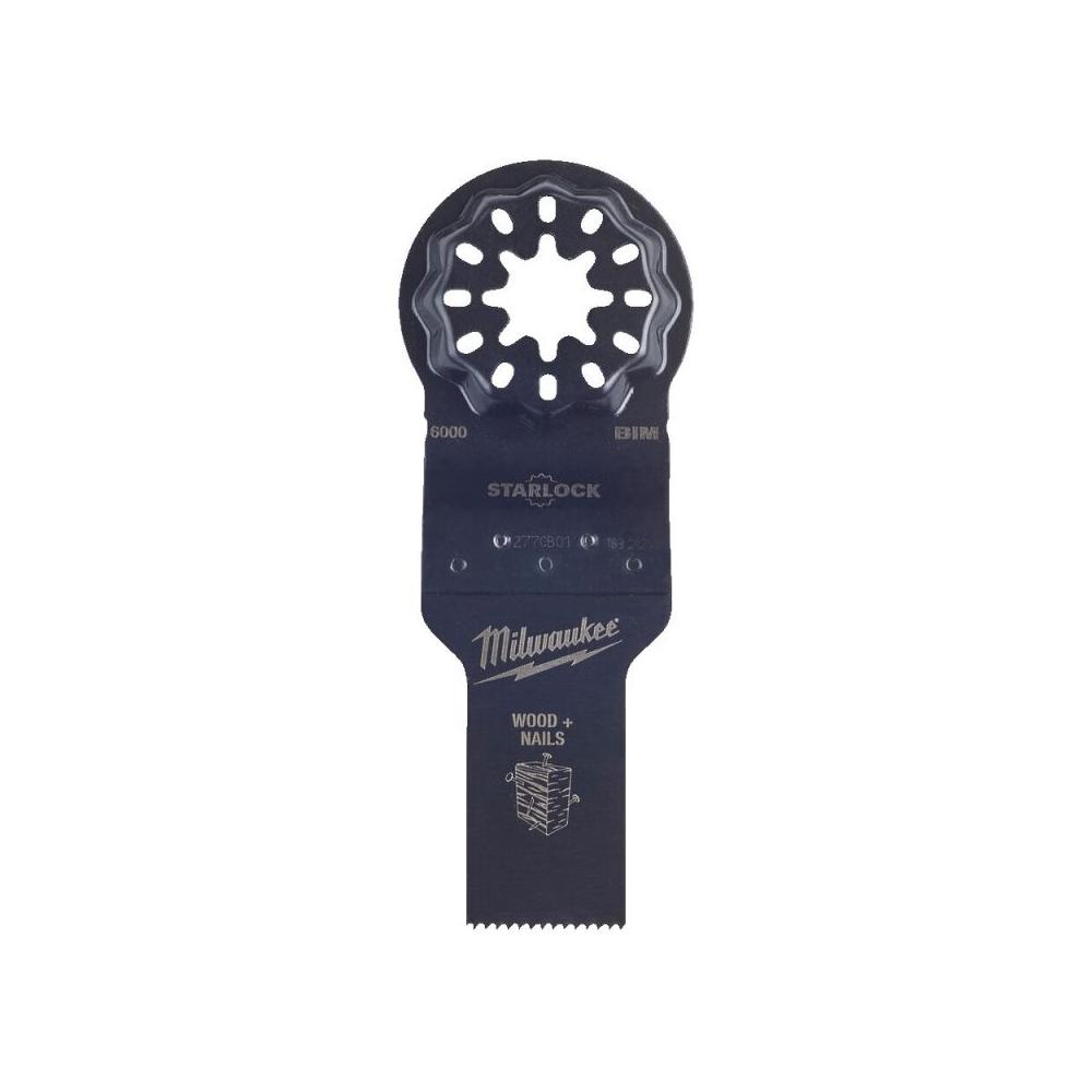 Accessori Milwaukee lama per sega ad immersione legno con chiodi 20mm bimetallica stretta - 48906000