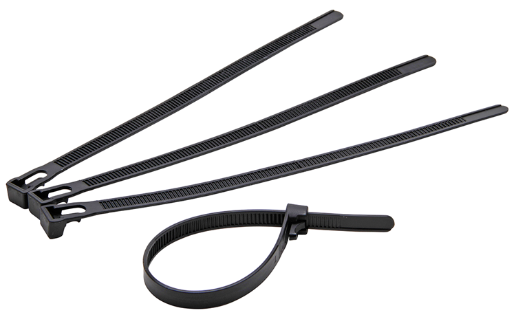 Kopp 1045960 - kabelbinder 200x7,6mm zwart hersluitbaar 50st | 1 stuks