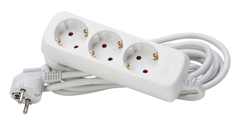 Kopp 1045929 - snoer 3vra 3x1,5mm5mt wit | 5 stuks