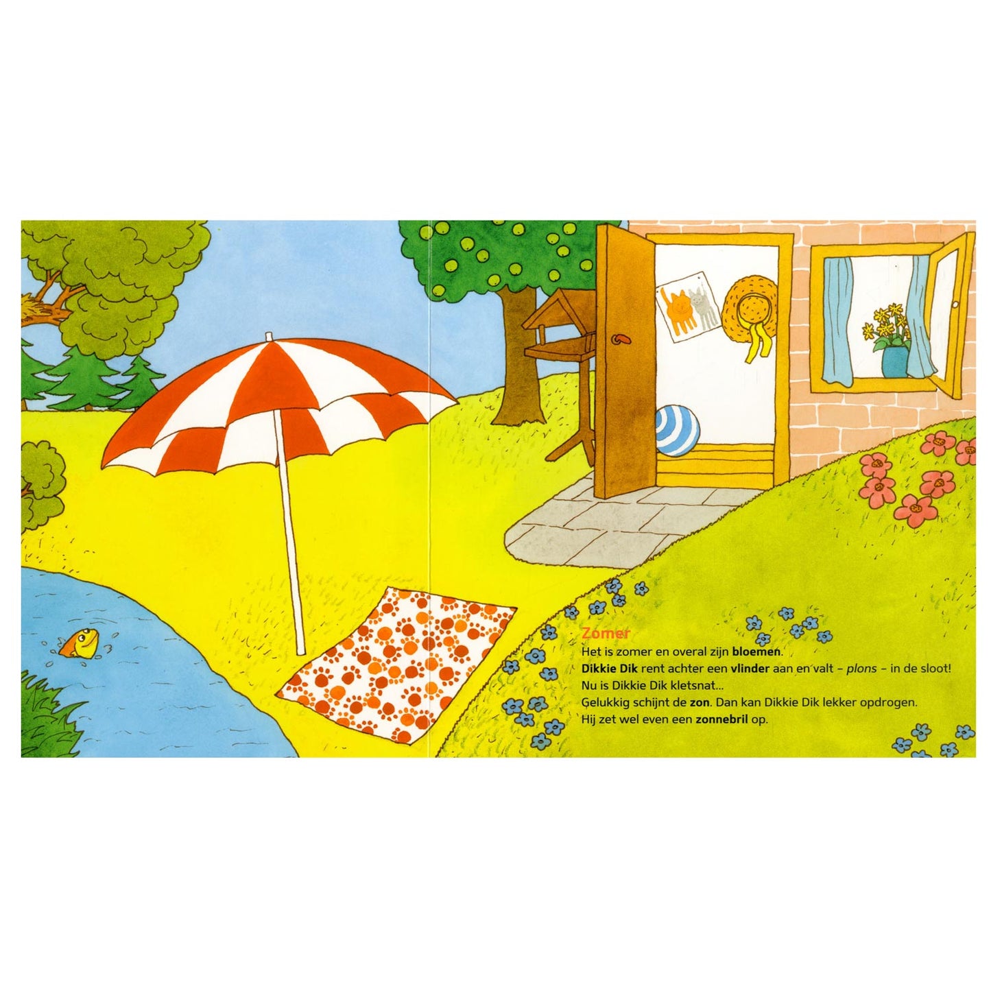 Gottmer uitgevers groep met dikkie dik het jaar door (magn). 3+