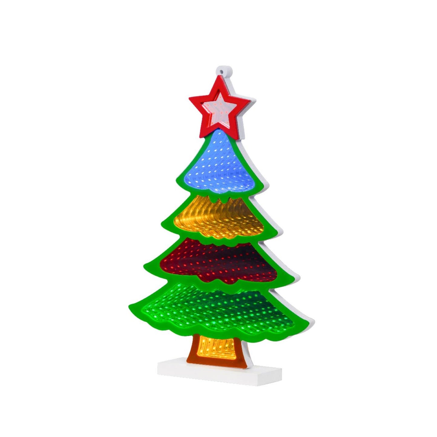 Lumineo Infinity illumina l'albero di Natale LED 21,5x32 cm