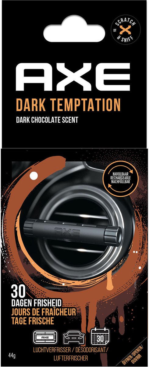 Deodorante per ambienti Axe Dark Temptation in alluminio 3 pezzi
