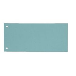 Tiras divisorias cartón canguro 180g m2 22,5 x 12cm azul rectangular 2 agujeros