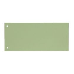 Strisce divisorie cartone canguro 180 g m2 22,5 x 12 cm verde rettangolare a 2 fori