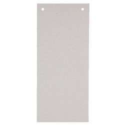 Tira divisoria canguro 180g m2 22,5x12cm gris 2 agujeros