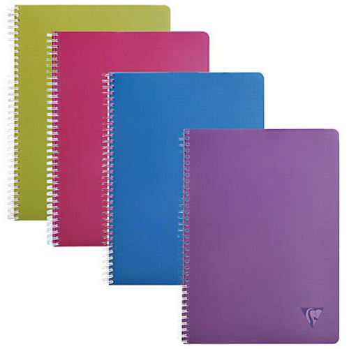 Espiral script clairefontaine a4 doble espiral surtido