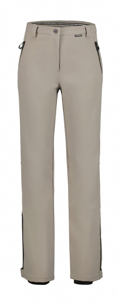 Icepeak frechen dames softshell skibroek - grijs - 38