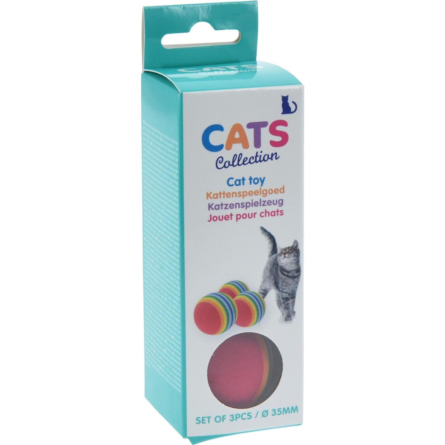 Set di giocattoli per gatti della collezione Cats di 3 pezzi