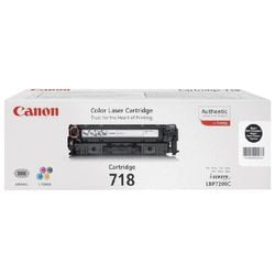 Cartuccia toner nero Canon 718bk