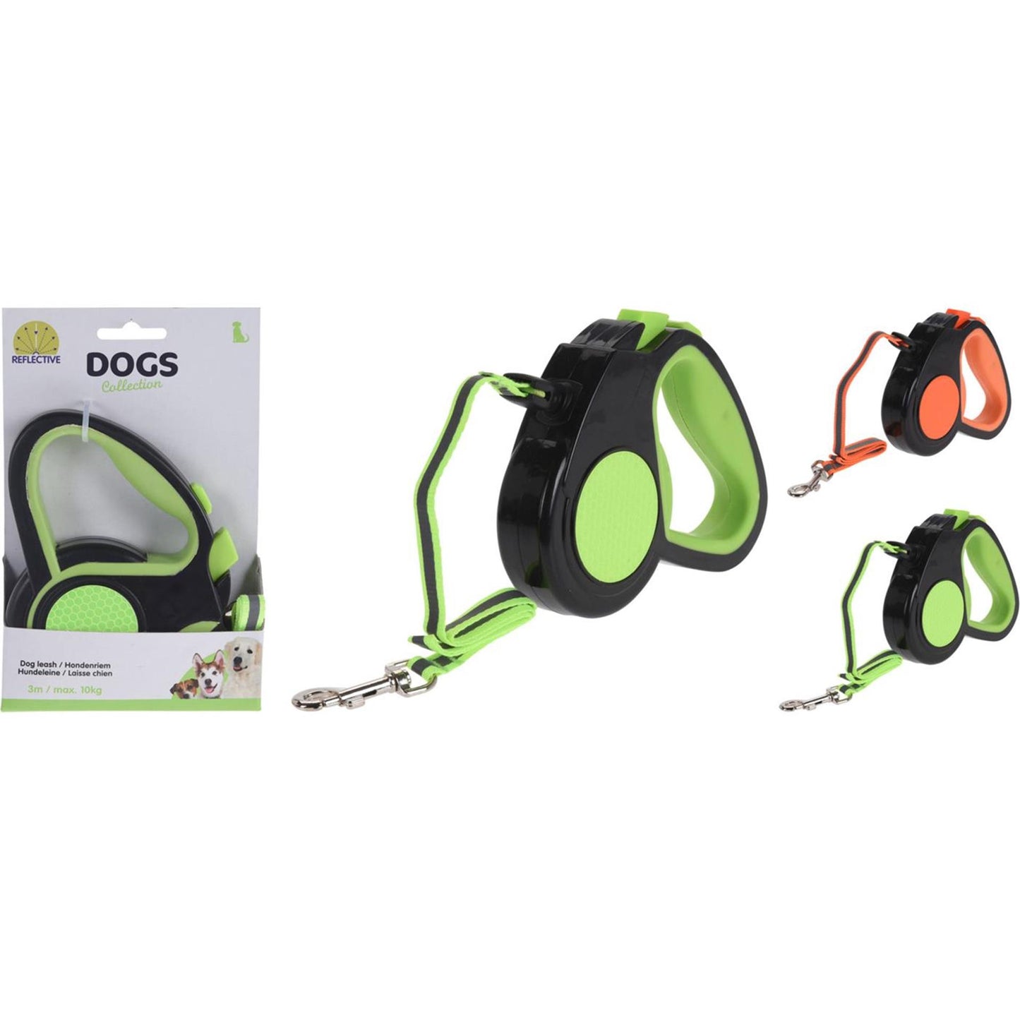 Correa para perros Dogs collection reflectante automáticamente