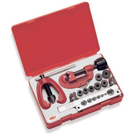 Juego de herramientas de costura Super ego con cortatubos e insertos en estuche (nml)