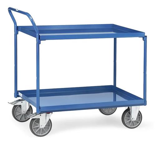 Carrello da tavolo Fetra acciaio 850x500