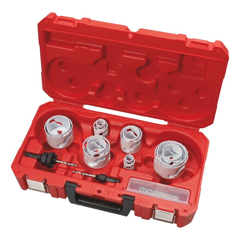 Accessori Milwaukee set di seghe a tazza bimetalliche apripista (17 pezzi) - 49224102