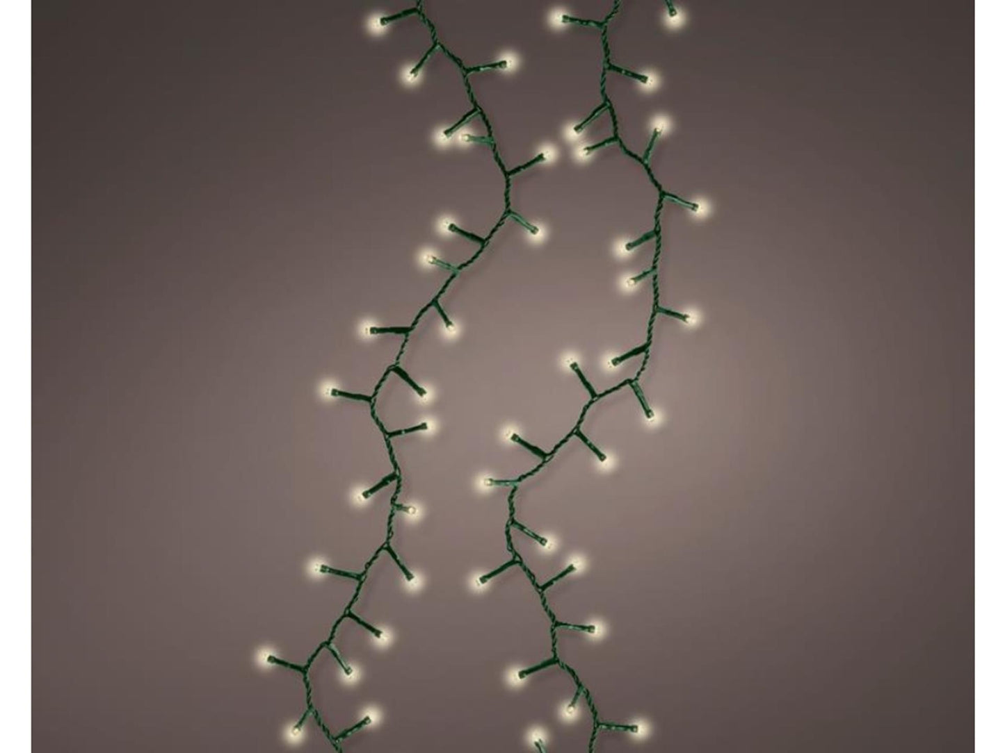 Lumineo luces navideñas compactas 900LED blanco cálido