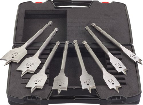 Juego de accesorios Milwaukee de taladros rápidos en estuche | 8 piezas - 4932352504