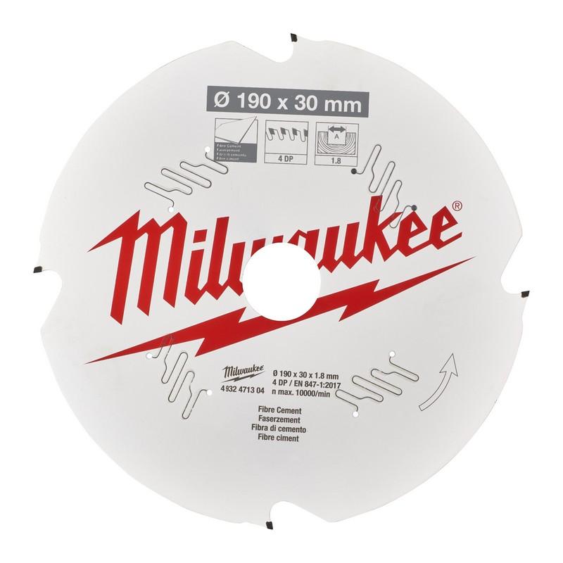 Milwaukee accesorios hoja sierra circular p fc 190x30x1.8x4d - 4932471304