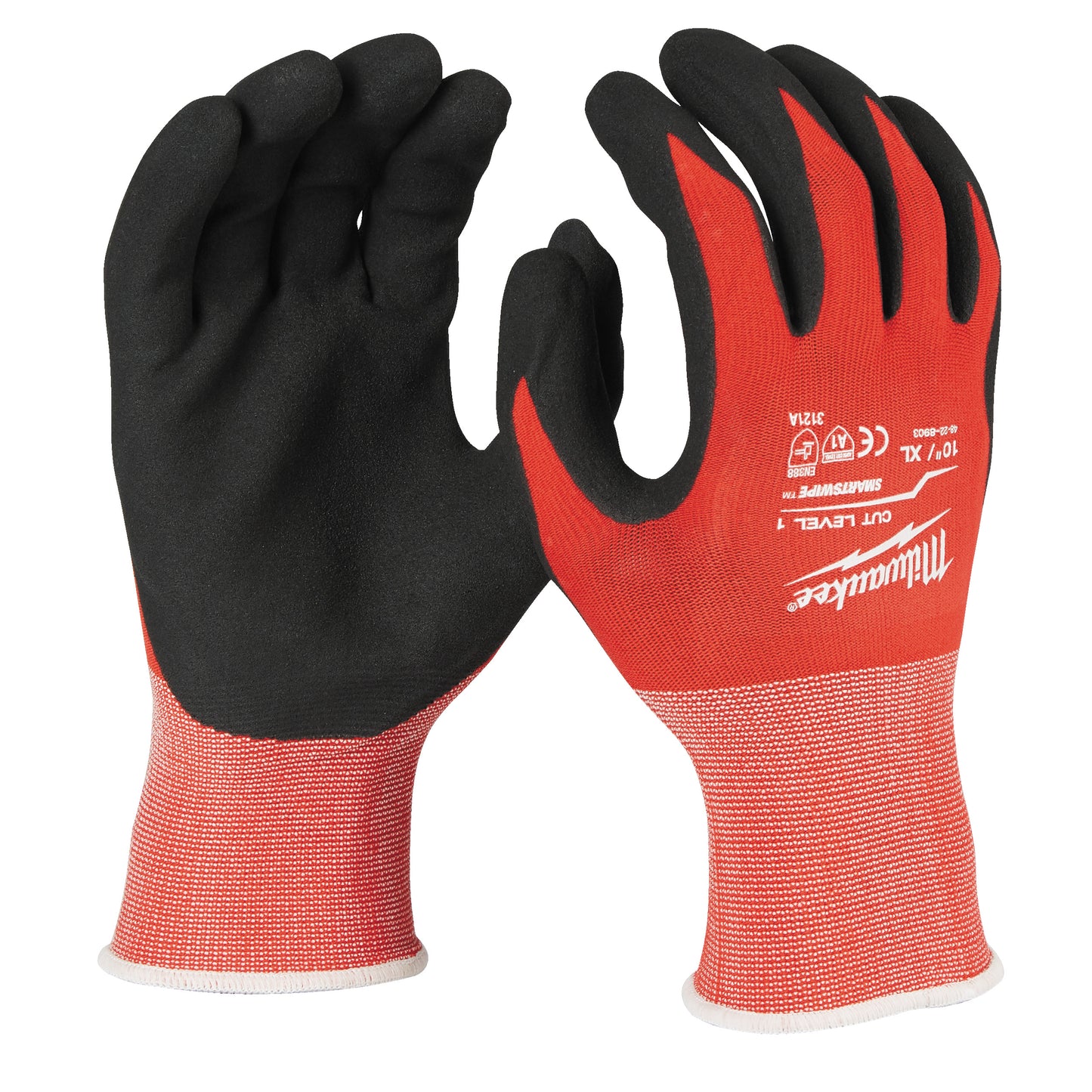 Accesorios Milwaukee guantes de trabajo sumergidos | clase de corte 1 a - xl 10 | 1 par - 4932471418