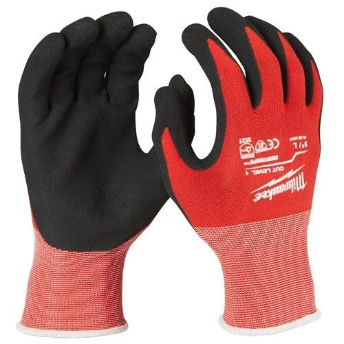 Accesorios Milwaukee guantes de trabajo sumergidos clase de corte 1 a | l 9 | 12 pares - 4932471615