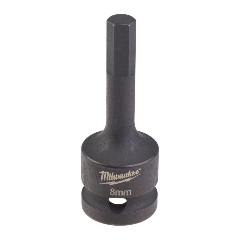 Imp Milwaukee accesorios 1 vaso de punta hexagonal de 2 actos hex8 - 4932478065