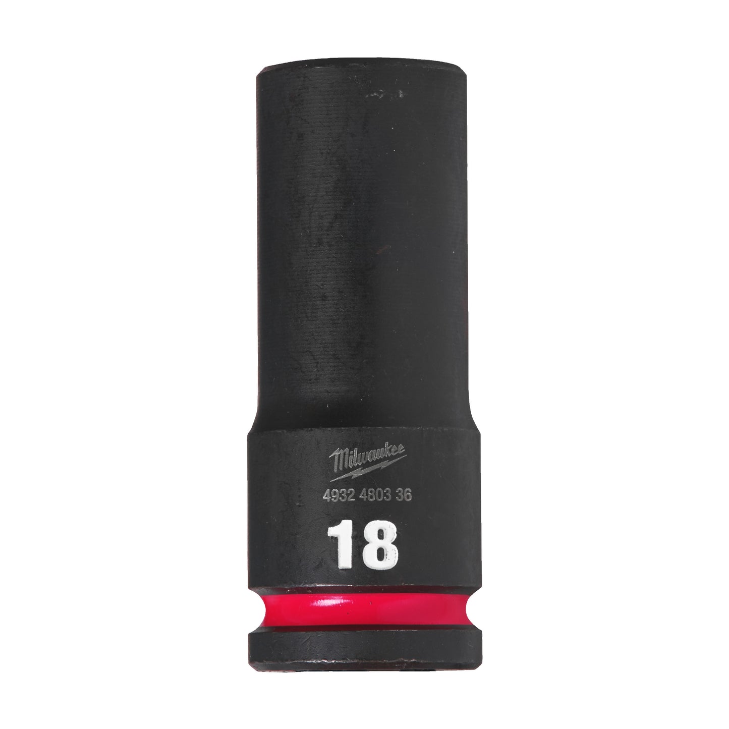 Accesorios Milwaukee vaso de impacto shockwave 1 2 largo 18 mm | 1 pieza - 4932480336