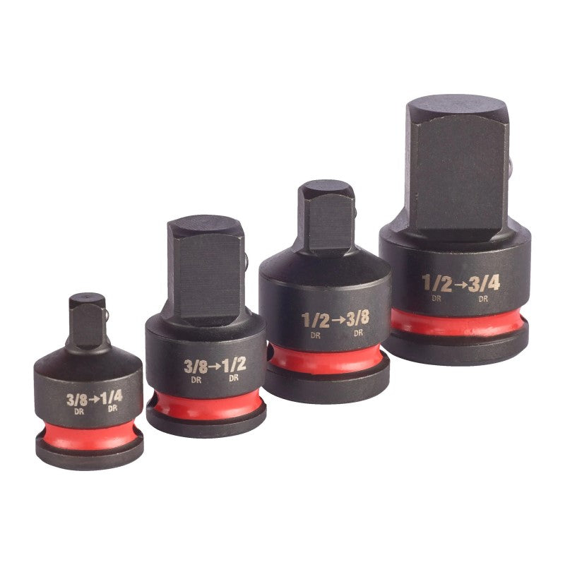 Adattatore accessori Milwaukee shockwave esagonale set-4 pezzi - 4932480356