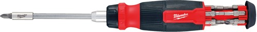 Milwaukee accessoires schroevendraaier multi-bit 14 in 1 ratelend - 4932480582