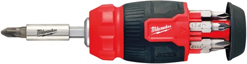 Accessori Milwaukee cacciavite multi-bit 8 in 1 compatto - 4932492807