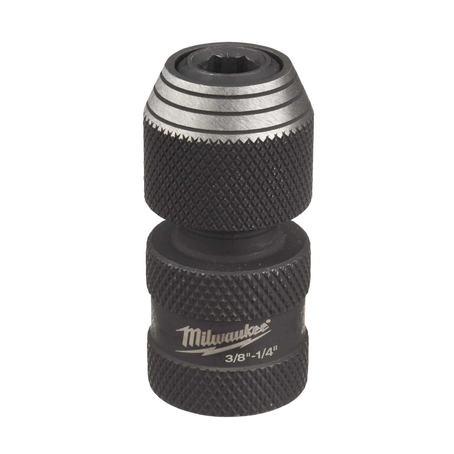 Adaptador Milwaukee shw 3 8 sq a 1 4 hex - 1 ud. Adaptador de tapas shockwave™ 3 8 a 1 4 hex - 4932493426