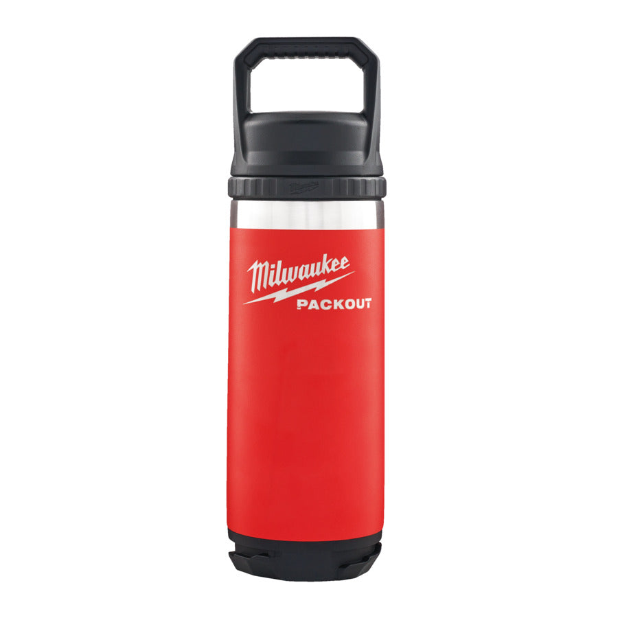 Milwaukee packout™ botella de 532 ml con tapa roja - 4932493991