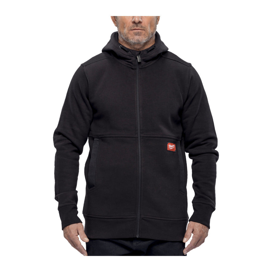 Felpa con cappuccio e zip intera Milwaukee whz bl m gridiron | nero | m-4932499388