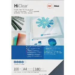Copertine per rilegatura GBC Hiclear A4 trasparenti