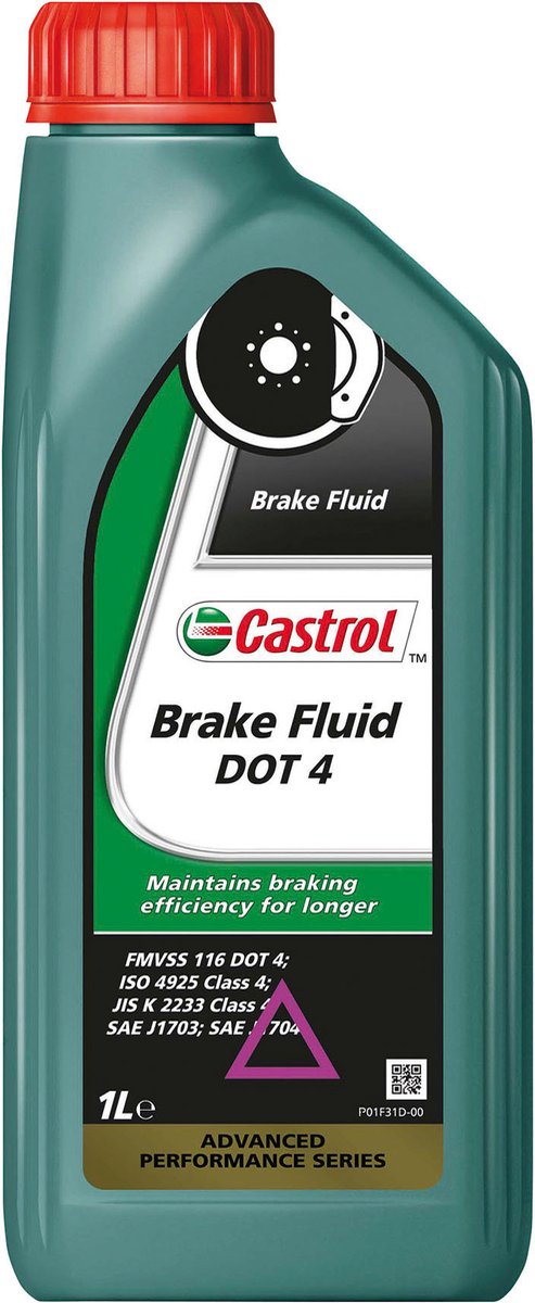 Castrol Fluid Fluid Dot4 Sintético 1L