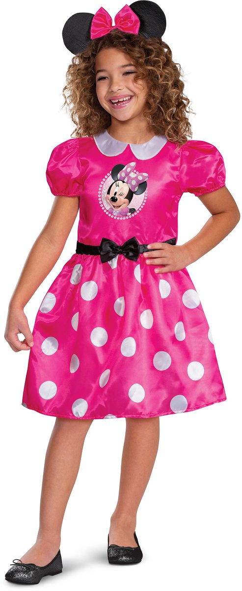 Travestimento disney - minnie rosa basic plus s (5 - 6)