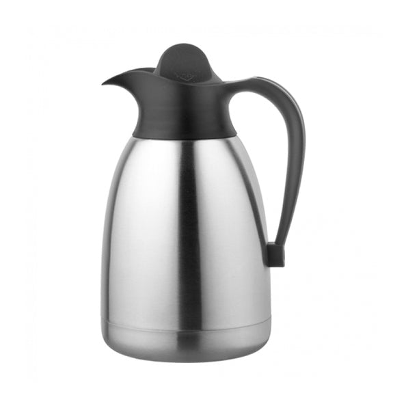 Brocca termica Cater-pro in acciaio inox con tappo a vite nero 1,5 l