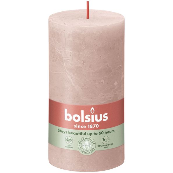 Bolsius Bolsius Stollen Shine 4 St Rustic 130x68 mm Mistpoze