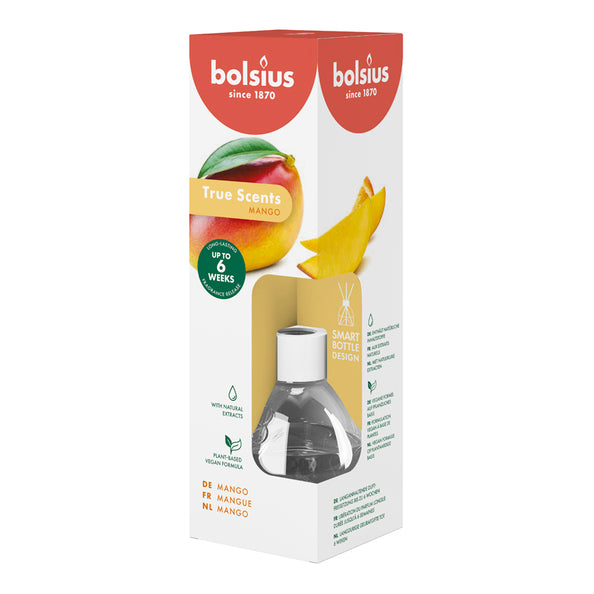 Bolsius aroma diffusers 60 ml true scents mango (6 pieces)