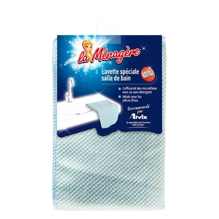 Menatex 1074049 - panno in microfibra specifico per il bagno | 5 pezzi
