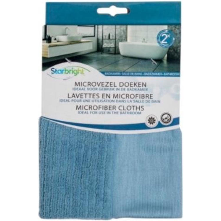 Starbright 1074053 - paño microfibra 35x35cm baño 2uds | 6 piezas