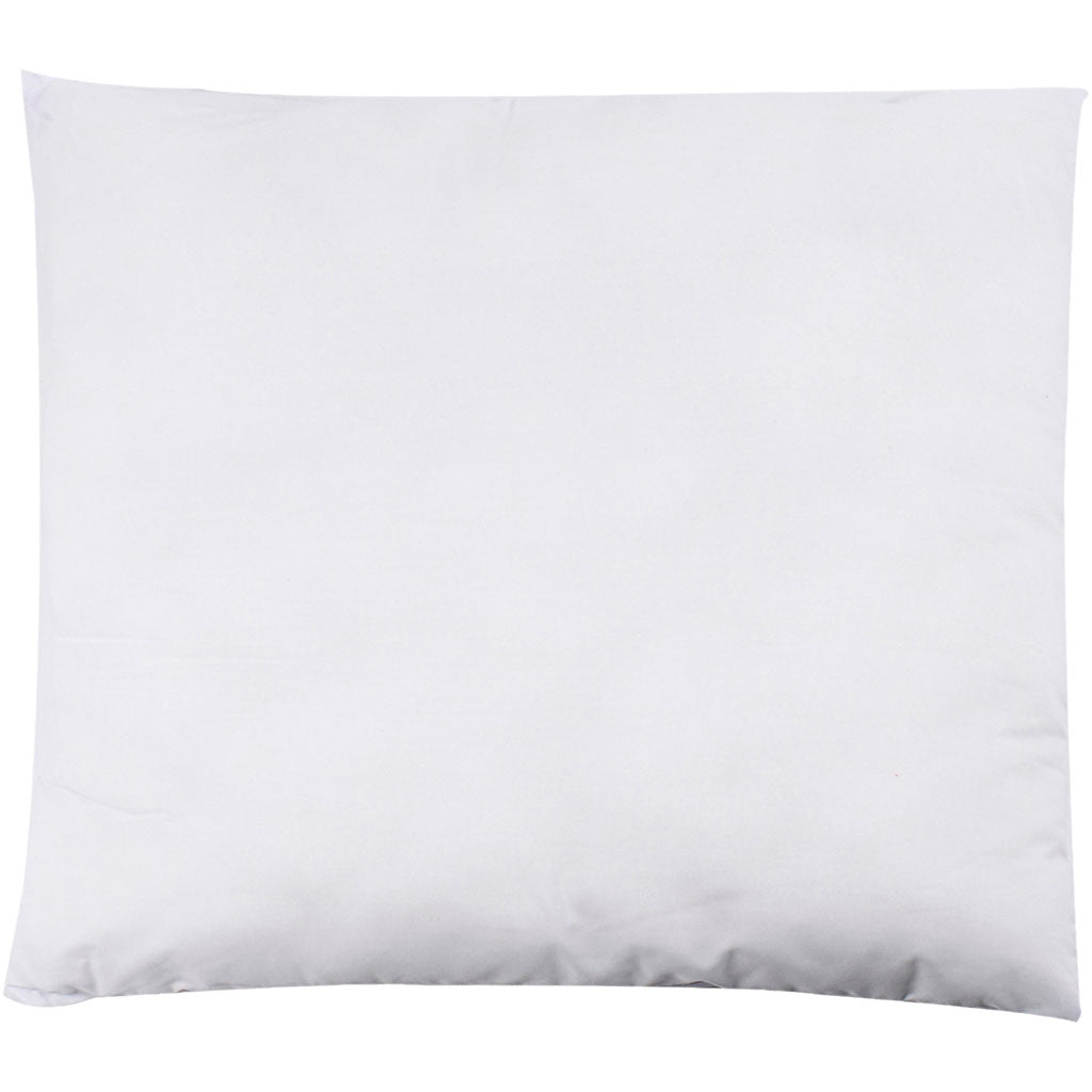 Cuscino imbottito Creativ Company, misura 50x50 cm, 280 gr, bianco, 1 pezzo