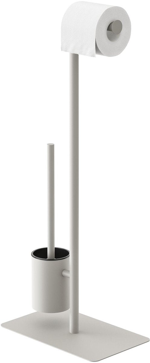 Sealskin brix toilet butler - 2-in-1 - toilet roll holder - toilet roll holder - toilet brush - beige - taupe - greige