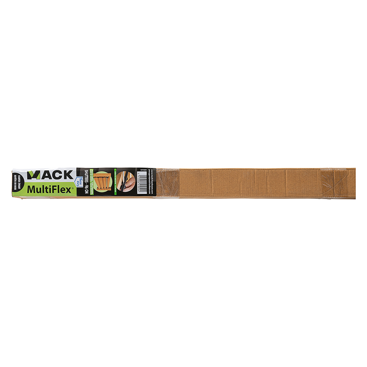 Mack 1074600 - Persianas multiflex 96 cm acero inoxidable recubierto de txt negro | 2 piezas