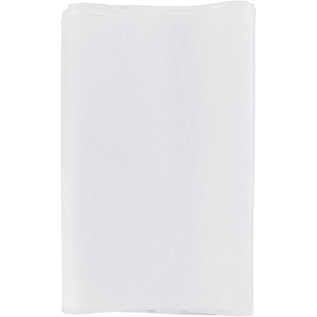 Materiale non tessuto dell'azienda Creativ, L: 21 cm, spessore 0,7-1 mm, 41 gr, 3 m 1 rotolo